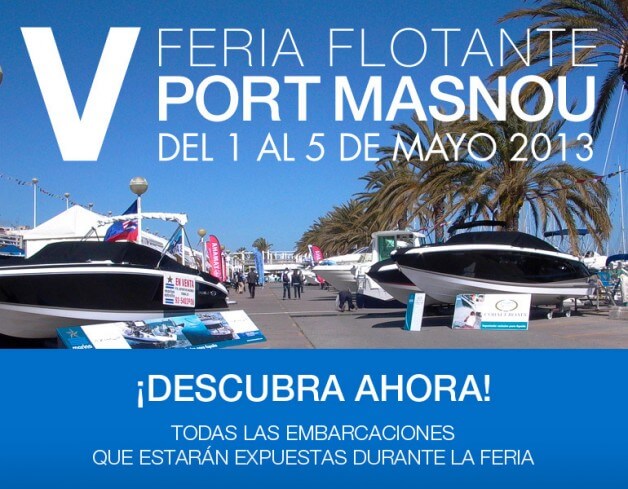 V2 Boats en la V Feria Flotante del Masnou